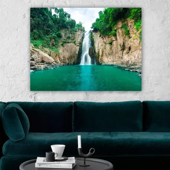 Tablou decorativ, 166890662_70100, Cadru: 100% LEMN (grosime: 3 cm), Multicolor imagine