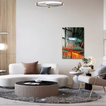 Tablou decorativ, 1690, Sticla temperata, Grosime: 4 mm, Multicolor imagine