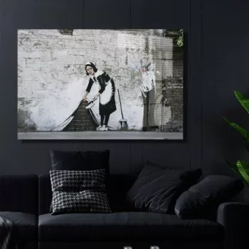 Tablou decorativ, 1861, Sticla temperata, 70 x 100 cm, Multicolor imagine