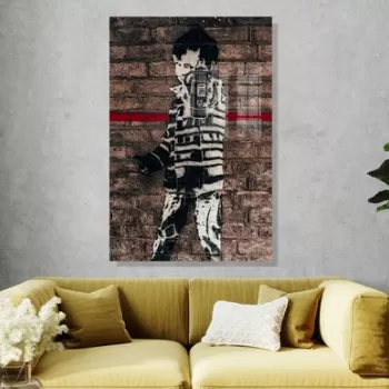 Tablou decorativ, 1862, Sticla temperata, 50 x 70 cm, Multicolor imagine