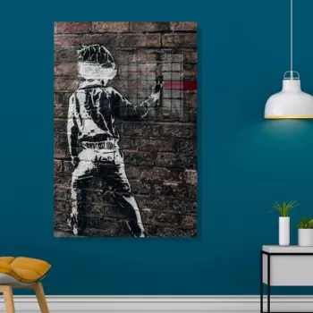 Tablou decorativ, 1863, Sticla temperata, 50 x 70 cm, Multicolor imagine