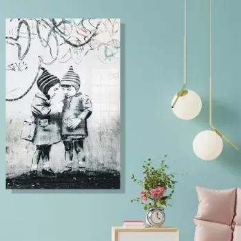 Tablou decorativ, 1867, Sticla temperata, Dimensiune: 45 x 65 cm, Multicolor imagine