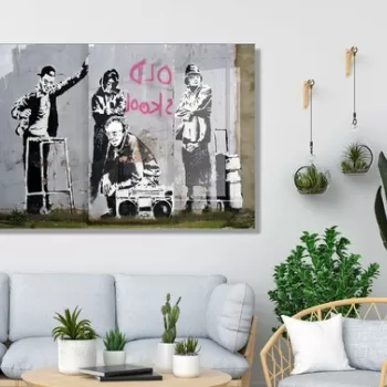 Tablou decorativ, 1887, Sticla temperata, 70 x 100 cm, Multicolor imagine