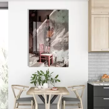 Tablou decorativ, 1888, Sticla temperata, Dimensiune: 45 x 65 cm, Multicolor imagine