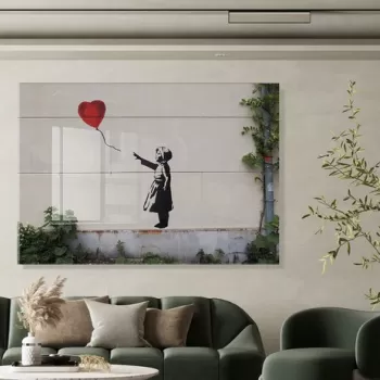 Tablou decorativ, 1904, Sticla temperata, Dimensiune: 45 x 65 cm, Multicolor imagine