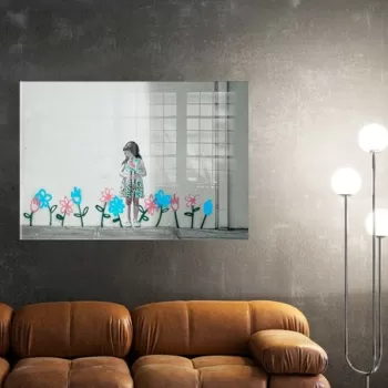 Tablou decorativ, 1915, Sticla temperata, 70 x 100 cm, Multicolor imagine