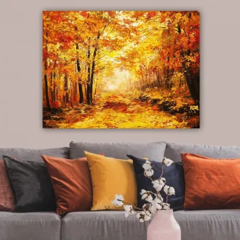 Tablou decorativ, 195401324_70100, Cadru: 100% LEMN (grosime: 3 cm), Multicolor imagine