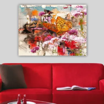 Tablou decorativ, 216869716_70100, Cadru: 100% LEMN (grosime: 3 cm), Multicolor imagine