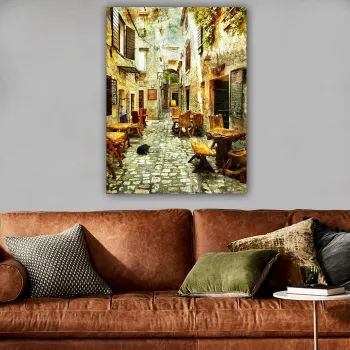 Tablou decorativ, 23364400_70100, Cadru: 100% LEMN (grosime: 3 cm), Multicolor imagine