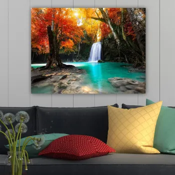 Tablou decorativ, 268565777_70100, Cadru: 100% LEMN (grosime: 3 cm), Multicolor imagine