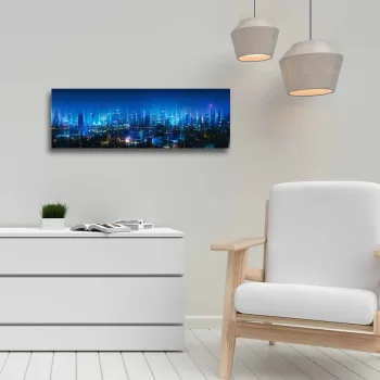 Tablou decorativ, 30902019C, Lemn, Multicolor imagine