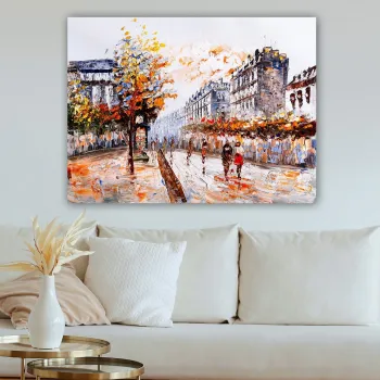Tablou decorativ, 389892310_70100, Cadru: 100% LEMN (grosime: 3 cm), Multicolor imagine