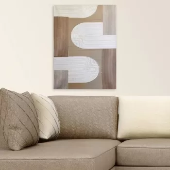 Tablou decorativ 3D, RFB10_5070, Canvas , Cadru: 100% LEMN (grosime: 3cm), Multicolor imagine