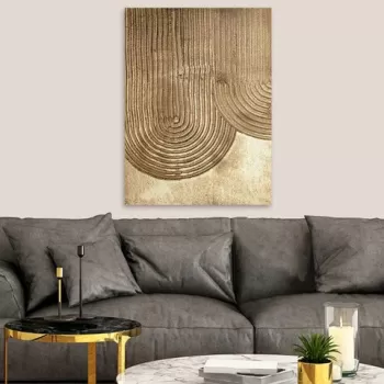 Tablou decorativ 3D, RFB22_5070, Canvas , Cadru: 100% LEMN (grosime: 3cm), Multicolor imagine