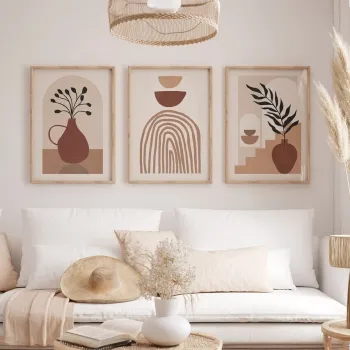 Tablou decorativ, 3Dartsohoset41, LEMN SOLID, MDF, Multicolor imagine