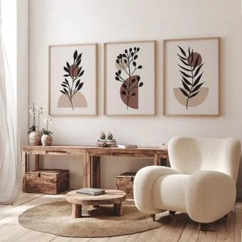 Tablou decorativ, 3Dartsohoset59, LEMN SOLID, MDF, Multicolor imagine