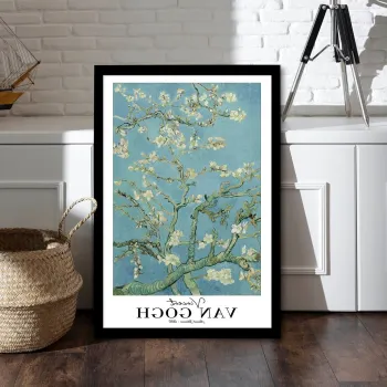 Tablou decorativ, 4262SYHGOGH-001, PVC POLIURETAN, Fundal: 100% MDF (Grosime: 2,7 mm, Multicolor imagine