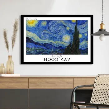 Tablou decorativ, 4262SYHGOGH-008, PVC POLIURETAN, Fundal: 100% MDF (Grosime: 2,7 mm, Multicolor imagine