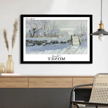 Tablou decorativ, 4262SYHMONET-012, PVC POLIURETAN, Fundal: 100% MDF (Grosime: 2,7 mm, Multicolor imagine