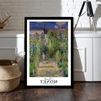 Tablou decorativ, 4262SYHMONET-014, PVC POLIURETAN, Fundal: 100% MDF (Grosime: 2,7 mm, Multicolor imagine