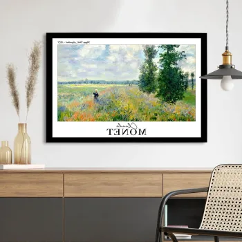 Tablou decorativ, 4262SYHMONET-021, PVC POLIURETAN, Fundal: 100% MDF (Grosime: 2,7 mm, Multicolor imagine