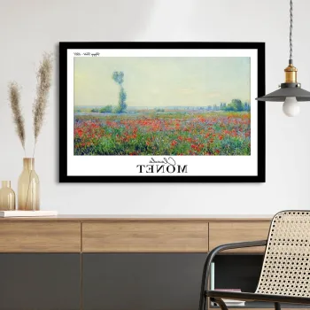 Tablou decorativ, 4262SYHMONET-022, PVC POLIURETAN, Fundal: 100% MDF (Grosime: 2,7 mm, Multicolor imagine