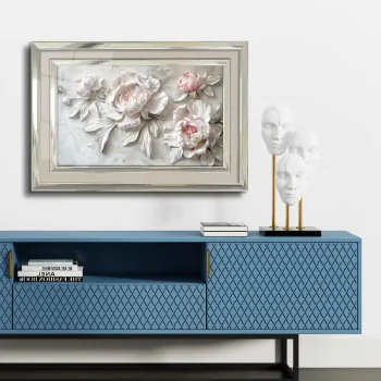 Tablou decorativ, 4363Kromgumusct, Cadru: 100% LEMN MASIV (Grosime: 2,5 cm), Multicolor imagine