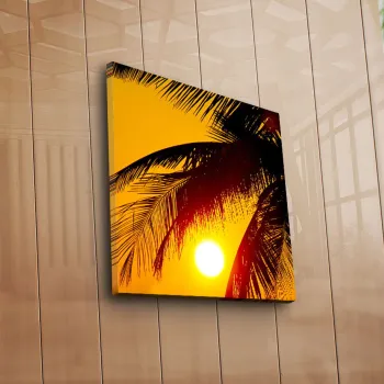 Tablou decorativ, 4545K-27, PANZA DIN PIELE INTOARSA, Dimensiune: 45 x 45 cm, Multicolor imagine