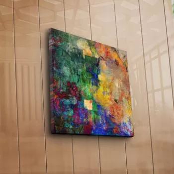 Tablou decorativ, 4545K-91, Canvas, Dimensiune: 45 x 45 cm, Multicolor imagine