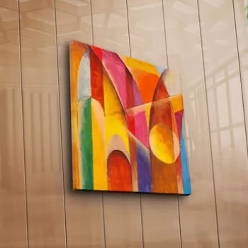 Tablou decorativ, 4545K-94, Canvas, Dimensiune: 45 x 45 cm, Multicolor imagine