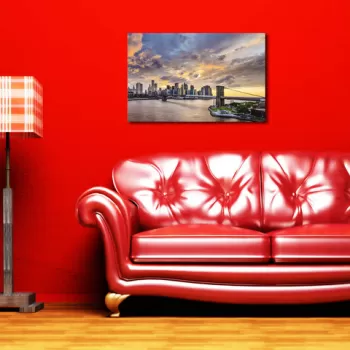 Tablou decorativ, 4570BRC-3, Canvas, Dimensiune: 45 x 70 cm, Multicolor imagine