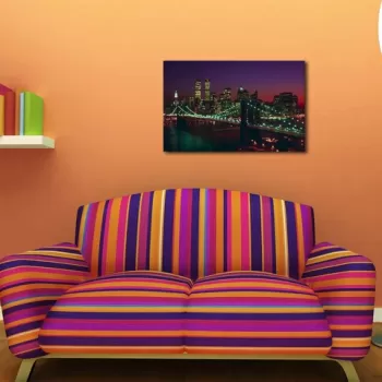 Tablou decorativ, 4570BRC-5, Canvas, Dimensiune: 45 x 70 cm, Multicolor imagine