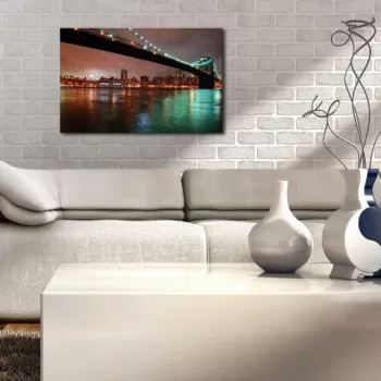 Tablou decorativ, 4570BRC-6, Canvas, Dimensiune: 45 x 70 cm, Multicolor imagine