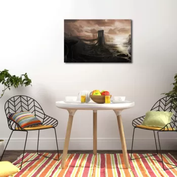 Tablou decorativ, 4570BRC-7, Canvas, Dimensiune: 45 x 70 cm, Multicolor imagine