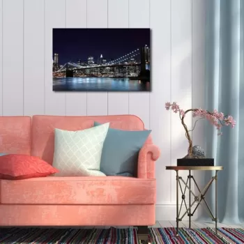 Tablou decorativ, 4570BRC-9, Canvas, Dimensiune: 45 x 70 cm, Multicolor imagine