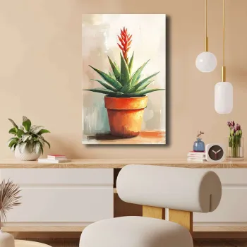 Tablou decorativ, 4570BSRC-014, Cadru: 100% PIN (Grosime: 2,8 mm), Multicolor imagine