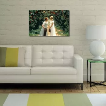 Tablou decorativ, 4570EMMAC-4, Canvas, Dimensiune: 45 x 70 cm, Multicolor imagine