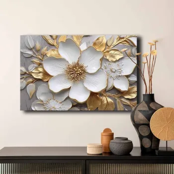 Tablou decorativ, 4570GSC-004, Lemn, Multicolor imagine
