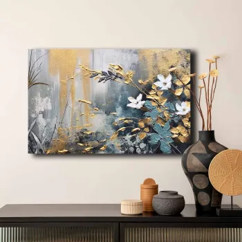Tablou decorativ, 4570GSC-010, Lemn, Multicolor imagine