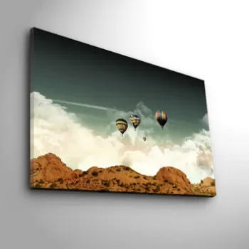 Tablou decorativ, 4570KC-13, Canvas, Dimensiune: 45 x 70 cm, Multicolor imagine