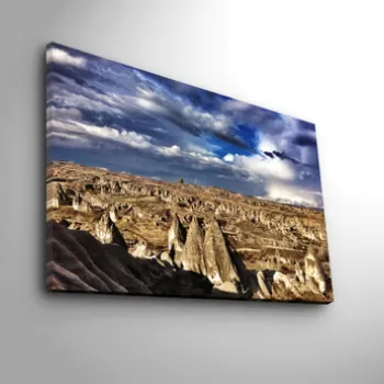 Tablou decorativ, 4570KC-2, Canvas, Dimensiune: 45 x 70 cm, Multicolor imagine