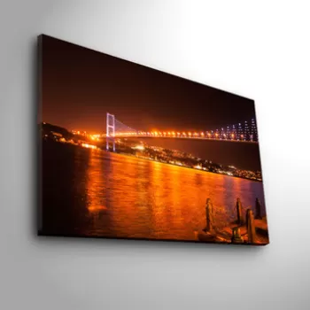 Tablou decorativ, 4570KC-3, Canvas, Dimensiune: 45 x 70 cm, Multicolor imagine