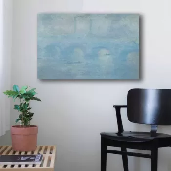 Tablou decorativ, 4570MONET012, Canvas , Lemn, Multicolor imagine