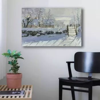 Tablou decorativ, 4570MONET014, Canvas , Lemn, Multicolor imagine