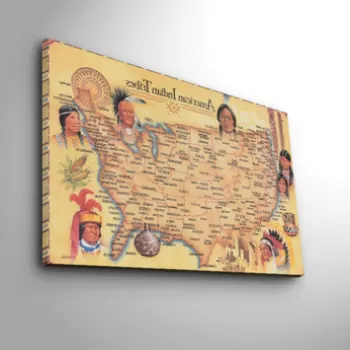 Tablou decorativ, 4570NTVC-6, Canvas, Dimensiune: 45 x 70 cm, Multicolor imagine