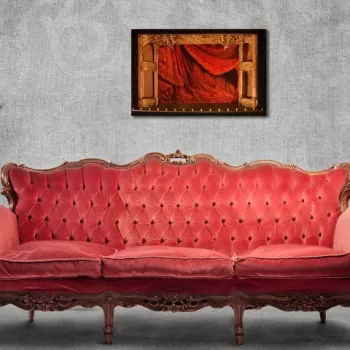 Tablou decorativ, 4570POC-1, Canvas, Dimensiune: 45 x 70 cm, Multicolor imagine