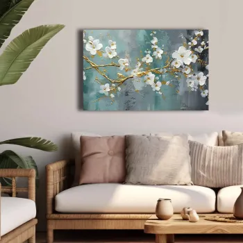Tablou decorativ, 4570softc-005, Lemn, Multicolor imagine