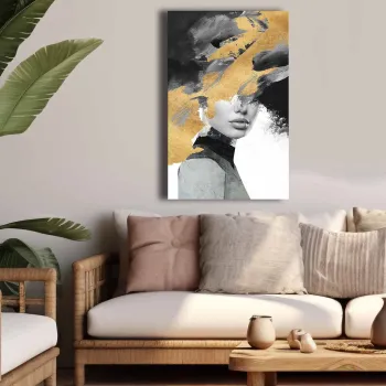 Tablou decorativ, 4570softc-014, Lemn, Multicolor imagine
