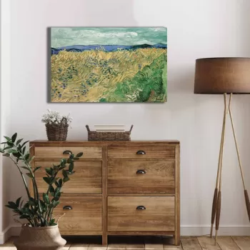 Tablou decorativ, 4570VANGOGH009, Canvas , Lemn, Multicolor imagine