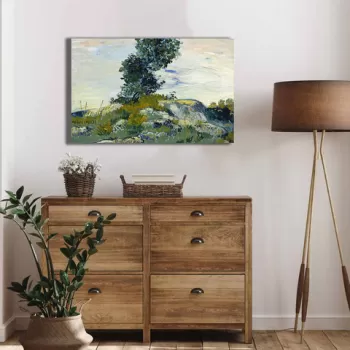 Tablou decorativ, 4570VANGOGH019, Canvas , Lemn, Multicolor imagine